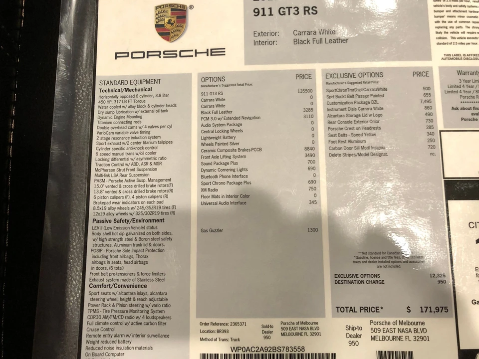 2011 Porsche 997 GT3 RS - Image 11 of 11