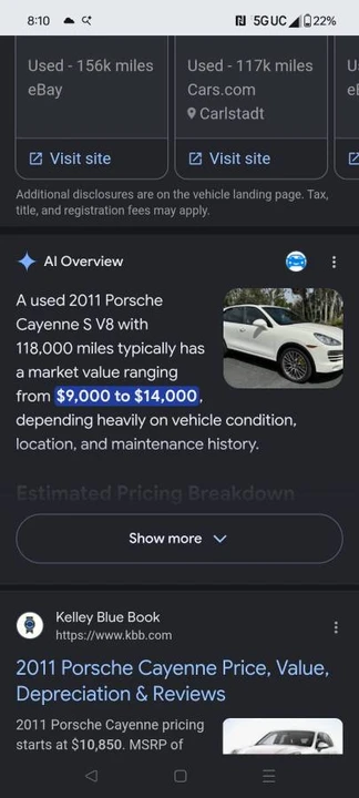 2011 Porsche 958 Cayenne S - Image 21 of 23