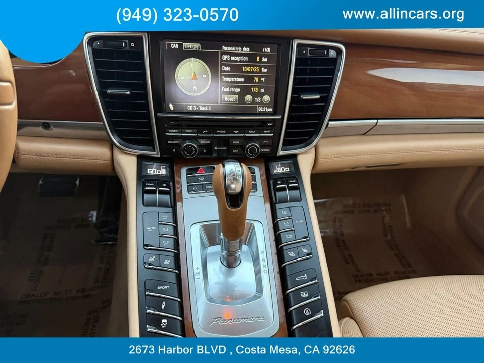 2011 Porsche 970 Panamera - Image 9 of 17