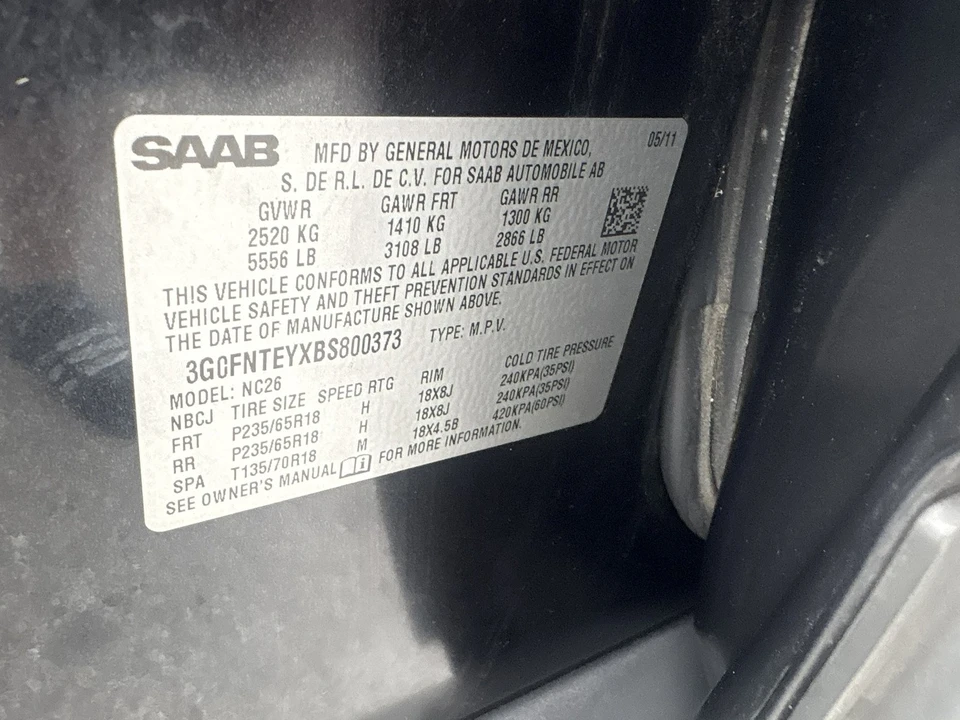 2011 Saab 9-4X - Image 20 of 21