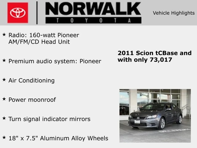 2011 Scion tC - Image 10 of 21