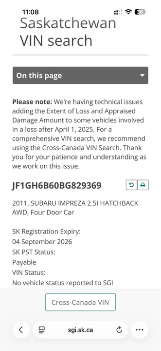 2011 Subaru Impreza 3rd Gen - Image 13 of 15
