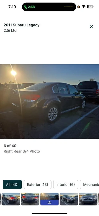 2011 Subaru Legacy 5th Gen - Image 5 of 14