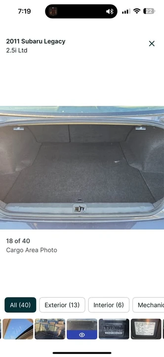 2011 Subaru Legacy 5th Gen - Image 13 of 14