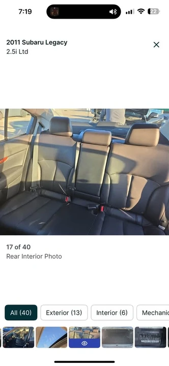 2011 Subaru Legacy 5th Gen - Image 12 of 14
