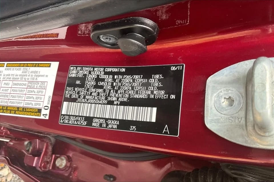 2011 Toyota 4Runner 5th Gen - Image 18 of 20