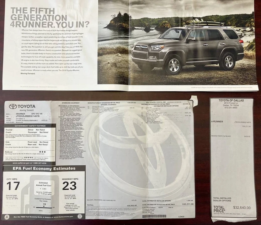 2011 Toyota 4Runner 5th Gen - Image 9 of 24