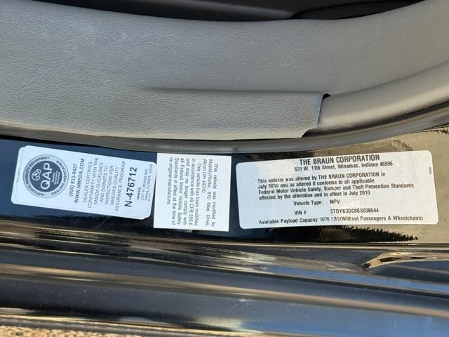 2011 Toyota Sienna 3rd Gen - Image 16 of 31