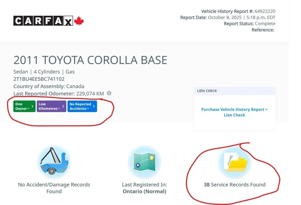 2011 Toyota Corolla 10th Gen - Image 10 of 10