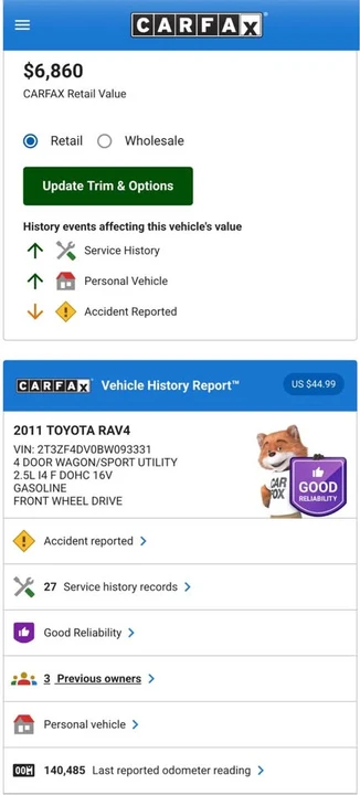2011 Toyota RAV4 3rd Gen - Image 16 of 16