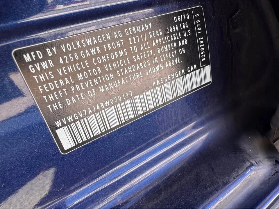 2011 Volkswagen GTI Mk6 - Image 13 of 13