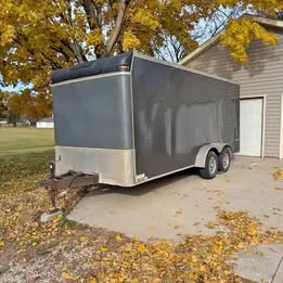 Parts & Memorabilia Tandem Axle Enclosed Trailer