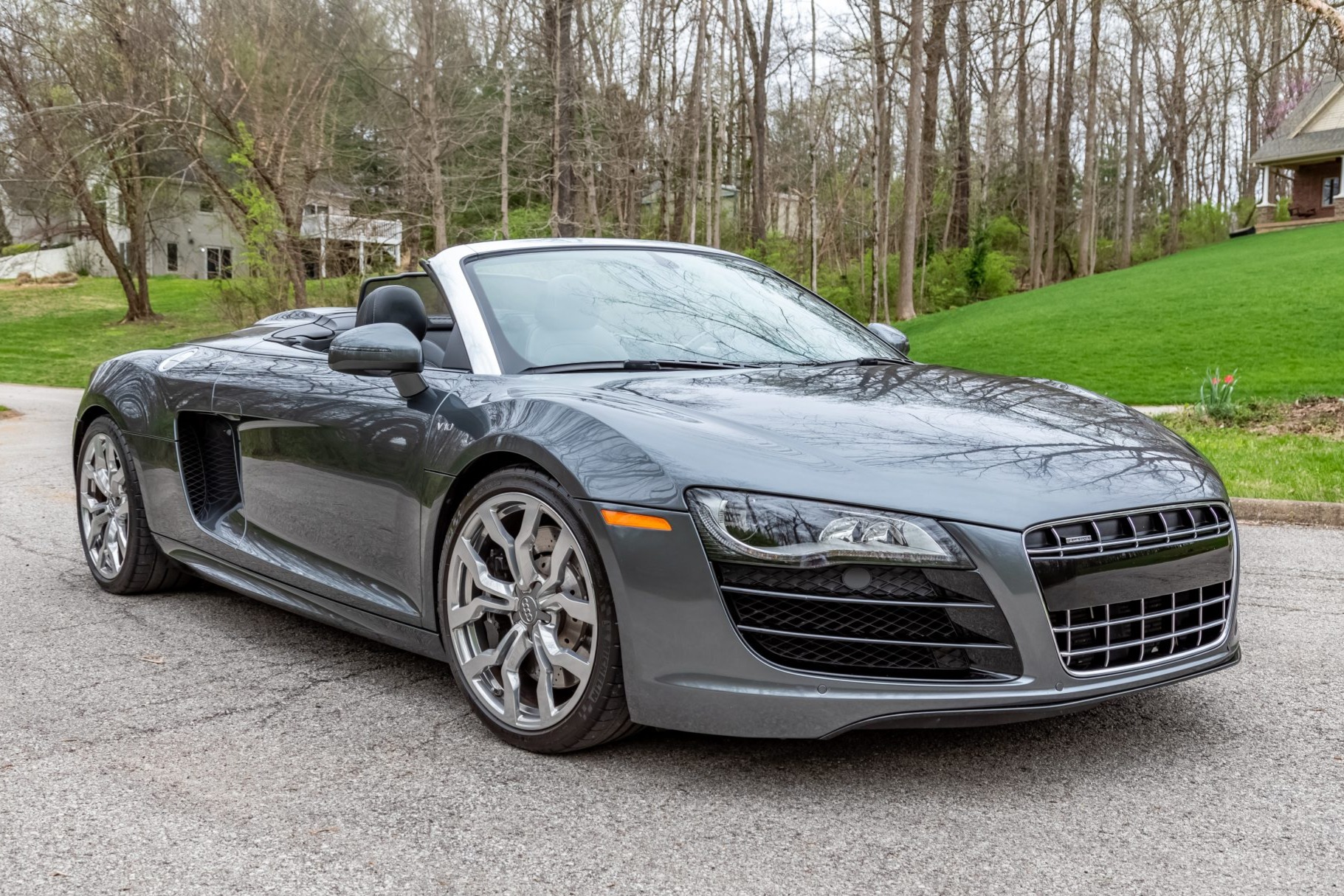 28k-Mile 2011 Audi R8 V10 Spyder