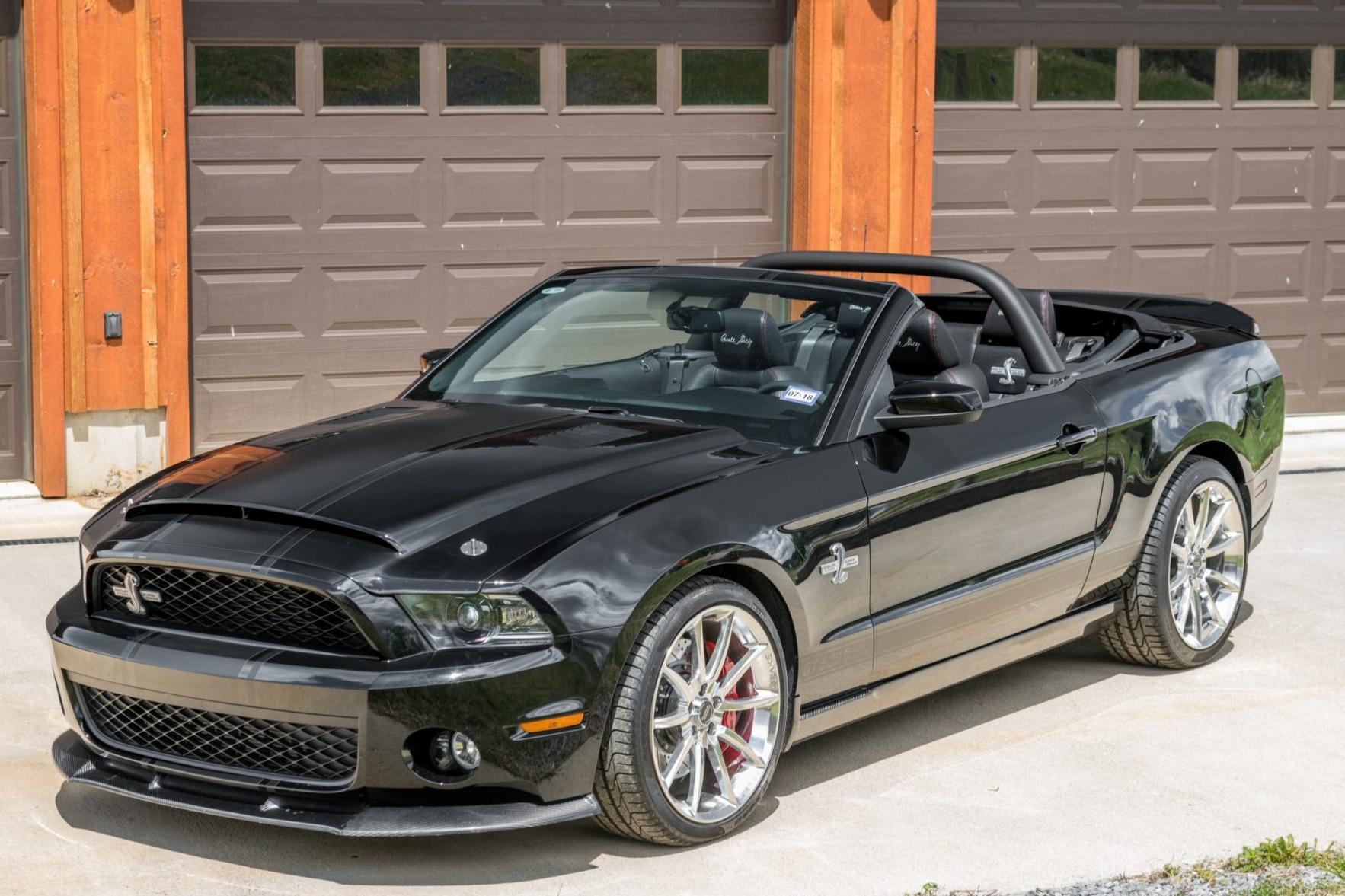 443-Mile 2011 Ford Mustang Shelby GT500 Super Snake Convertible