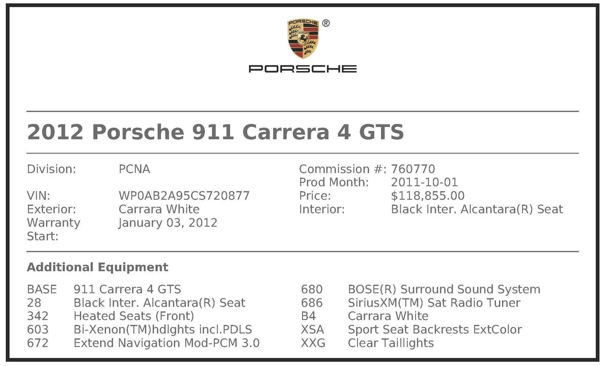 2012 Porsche 997 Carrera GTS - Image 19 of 23