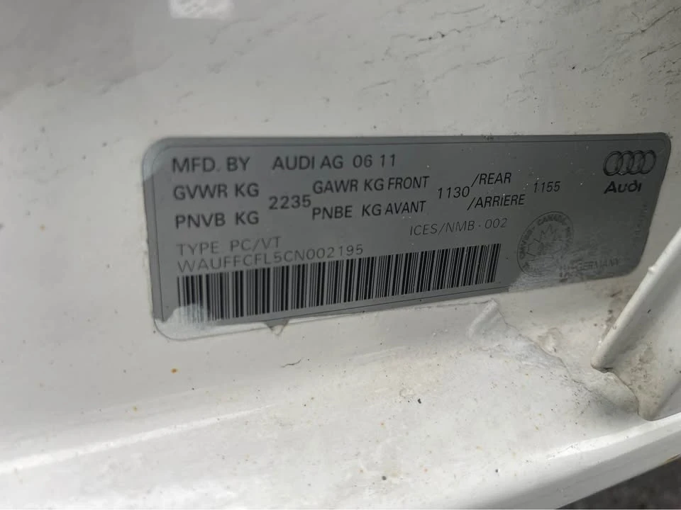 2012 Audi B8 A4 - Image 14 of 15