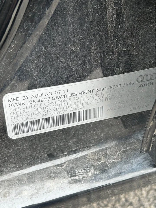 2012 Audi B8 A4 - Image 8 of 12