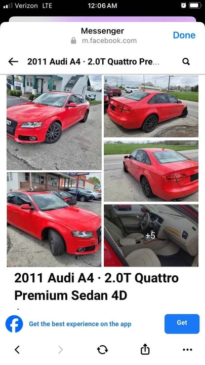 2012 Audi B8 A4 - Image 2 of 2