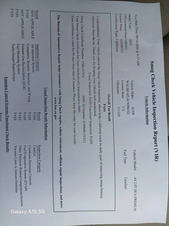 2012 Audi B8 A4 - Image 21 of 24