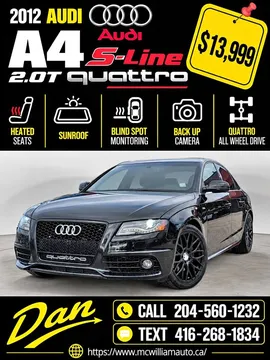 2012 Audi A4 S-Line 2.0T Quattro