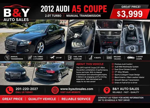 2012 Audi A5 2.0T Premium Coupe