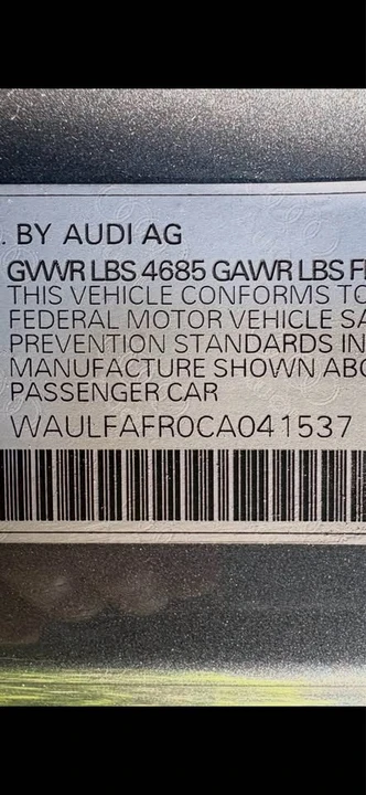 2012 Audi B8 A5 - Image 16 of 16