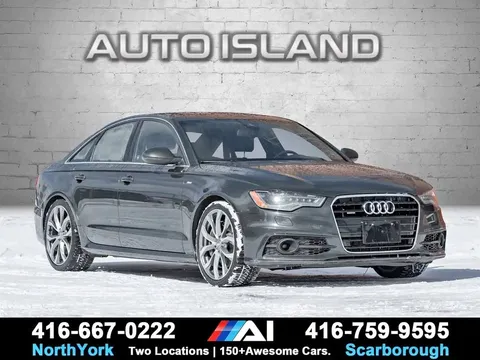 2012 Audi A6 S-Line Quattro 3.0T Premium Plus