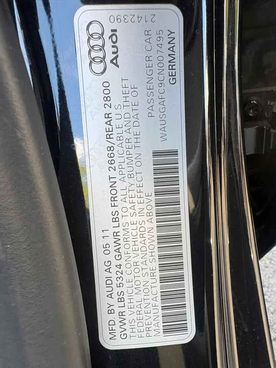 2012 Audi C7 A7 - Image 9 of 20