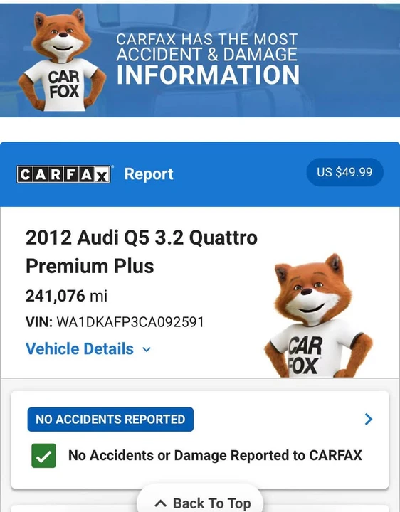 2012 Audi 8R Q5 - Image 15 of 16