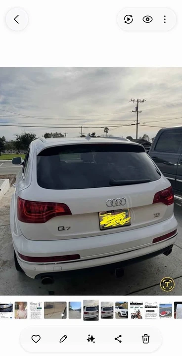 2012 Audi 4L Q7 - Image 2 of 2