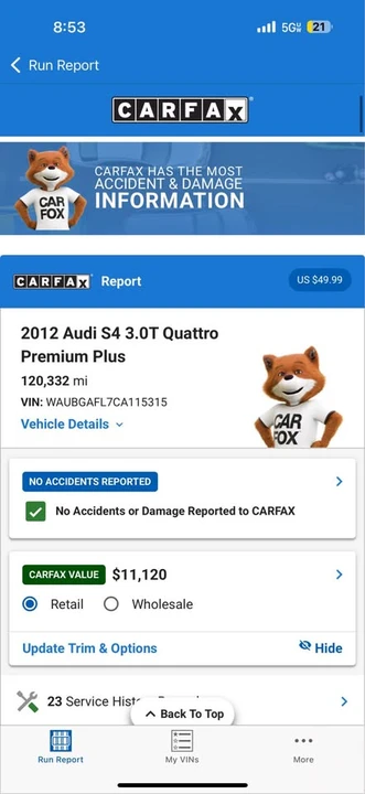 2012 Audi B8 S4 - Image 20 of 20