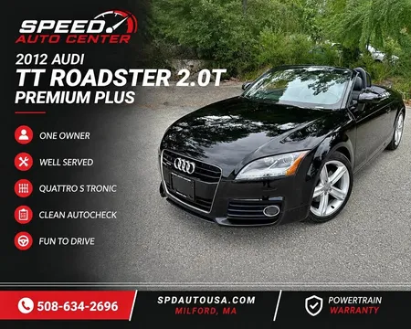 2012 Audi TT Quattro Premium Convertible 2D