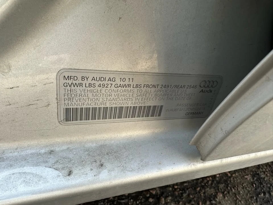 2012 Audi B8 A4 - Image 19 of 19