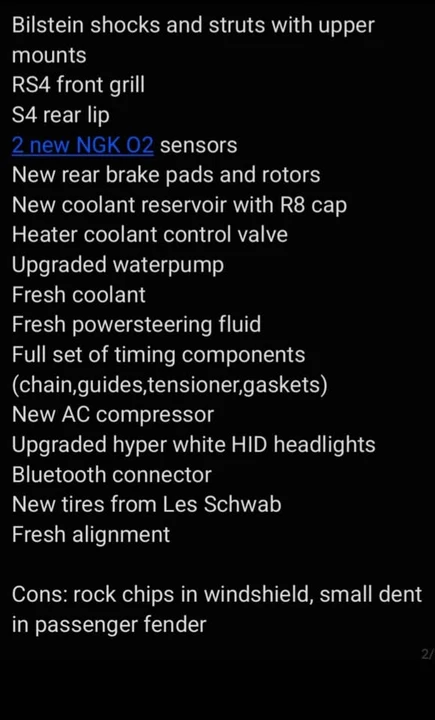 2012 Audi B8 A4 - Image 13 of 13