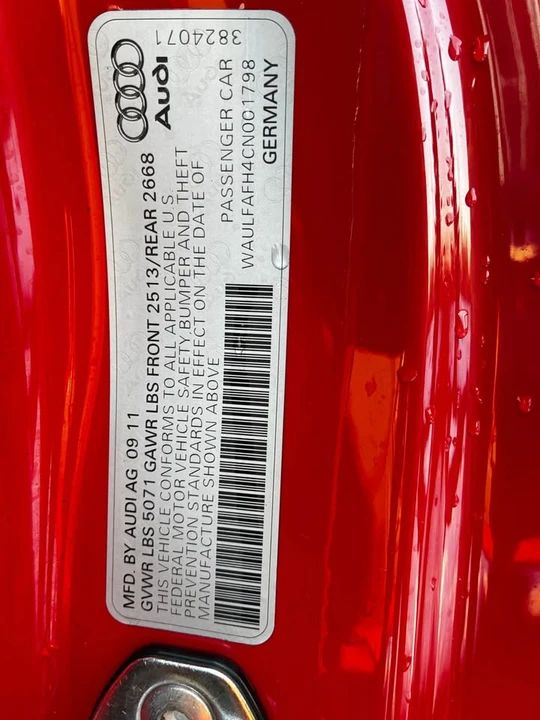 2012 Audi B8 A5 - Image 9 of 11
