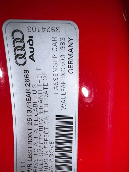 2012 Audi B8 A5 - Image 8 of 9