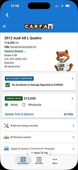2012 Audi D4 A8 - Image 13 of 13