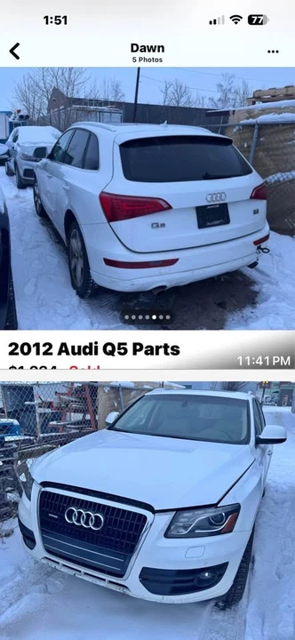 2012 Audi 8R Q5 - Image 2 of 4