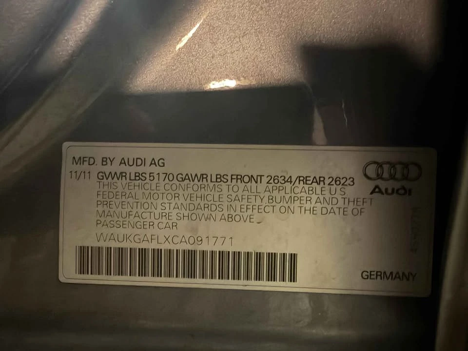 2012 Audi B8 S4 - Image 15 of 15
