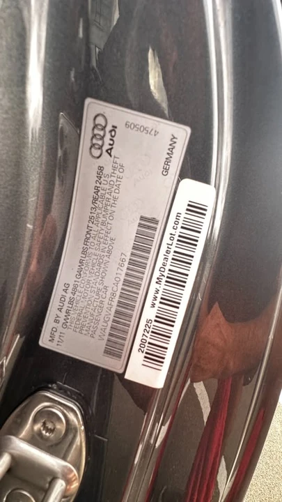 2012 Audi B8 S5 - Image 13 of 14