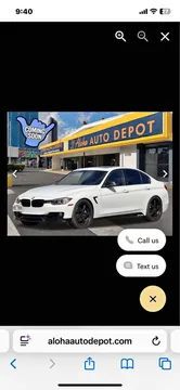 2012 BMW 3 Series 323i Sedan 4D