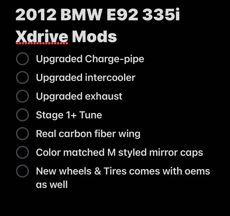 2012 BMW E92 335i Coupe - Image 7 of 7