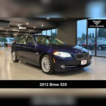 2012 BMW 5 Series 535i Sedan 4D