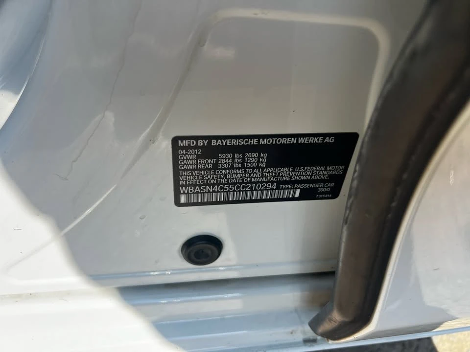 2012 BMW 5 Series - Image 13 of 15