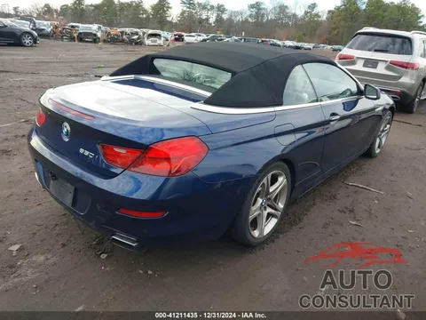 2012 BMW 6 Series 650i Convertible 2D