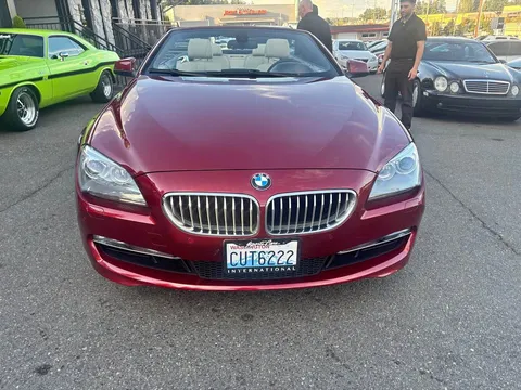 2012 BMW 6 Series 650i Convertible 2D