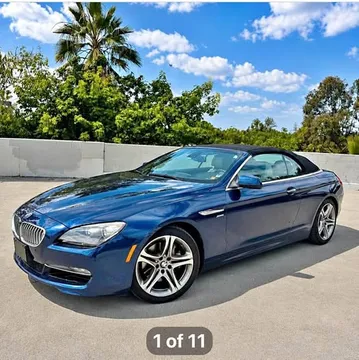 2012 BMW 6 Series · 650i xDrive Convertible 2D