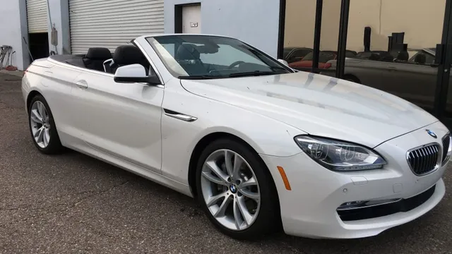 2012 BMW 640 Convertible