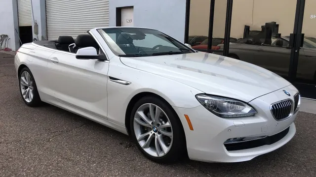2012 BMW 640i Convertible