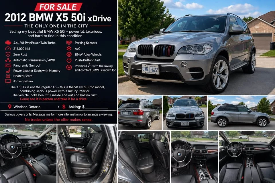 2012 BMW E70 X5 - Image 2 of 4